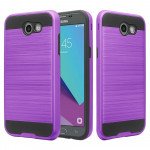 Wholesale Samsung Galaxy J7 V Perx J7 Sky Pro (2017) Armor Hybrid Case (Purple)